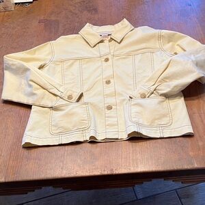 Monterey Bay Yellow Jean Jacket